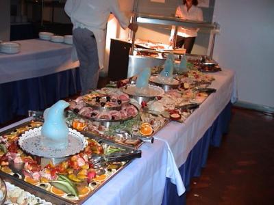 Just a small part of the fantastic buffet. 